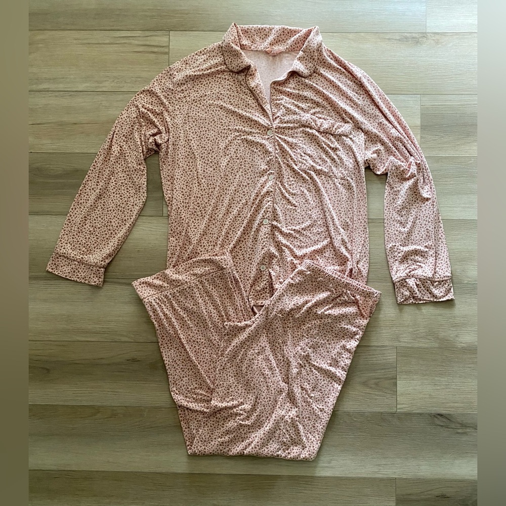 Eberjey Gisele TENCEL™ Modal Long PJ Set Size Large